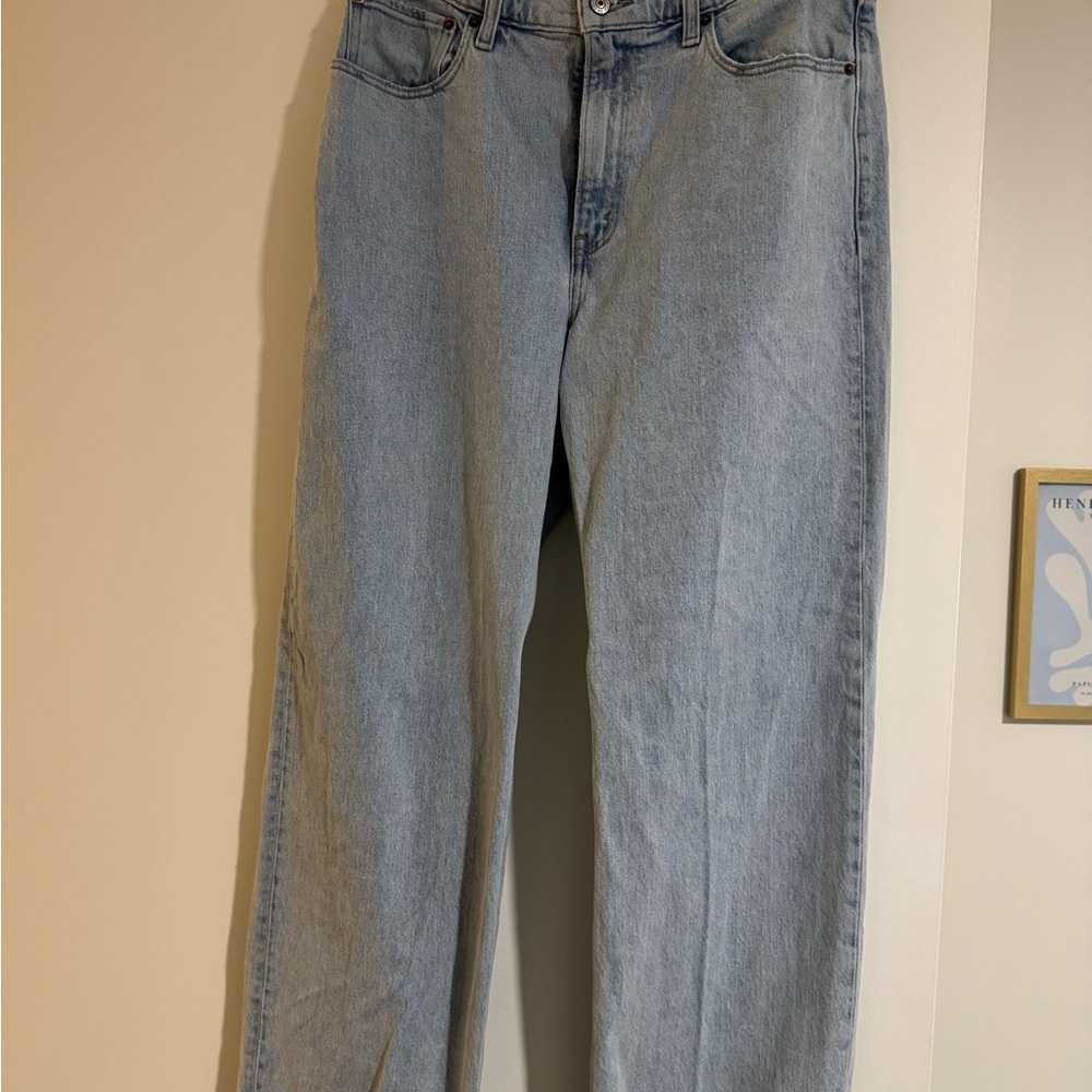 Abercrombie and Fitch 90s Relaxed Jean High-Rise - Picture 4 of 7